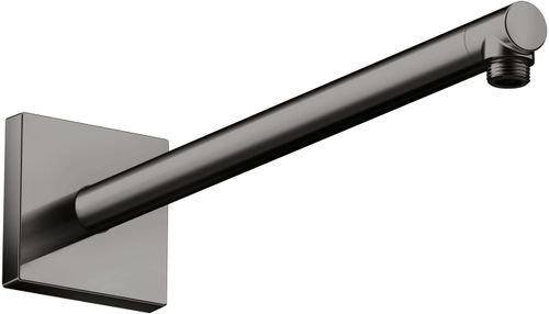 AXOR-HG-AXOR-ShowerSolutions-Brausearm-390-mm-eckig-Polished-Black-Chrome-26436330 gallery number 1